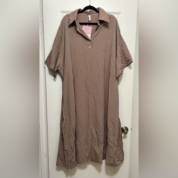 Nap Dresses & Skirts - NWT Nap collared midi dress